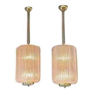 Elegant Murano Glass Lanterns For Sale