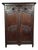 Large Louis XV Norman Wedding Armoire in Carved Oak For Sale