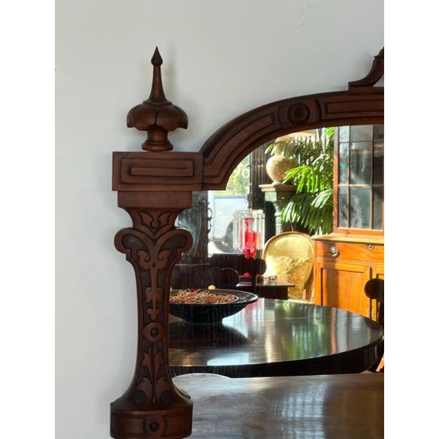 Wood Late 19th Century Victorian Etagere Burl With Inlay For Sale - Image 7 of 9