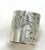 Victorian Exceptional Large 2 Inch Wide Antique Fancy Hand Engraved Sterling Silver Napkin Ring for "John" Circa 1880s For Sale - Image 3 of 12