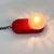 Red Farstar Table Lamp by Adalberto Dal Lago for Francesconi, 1970s For Sale - Image 9 of 9