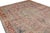 Textile Antique Persian Tabriz Red and Blue Handmade Medallion Floral Wool Rug For Sale - Image 7 of 10