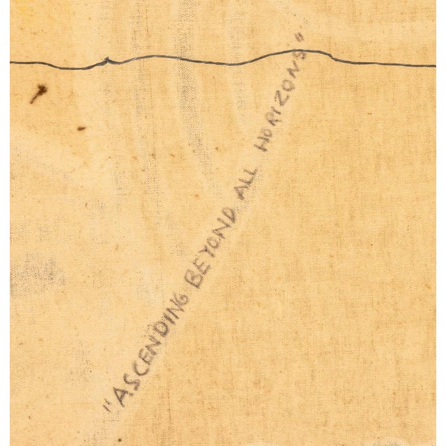 Walter Gaudnek Abstraction Oil on Canvases, 1970 For Sale - Image 9 of 14