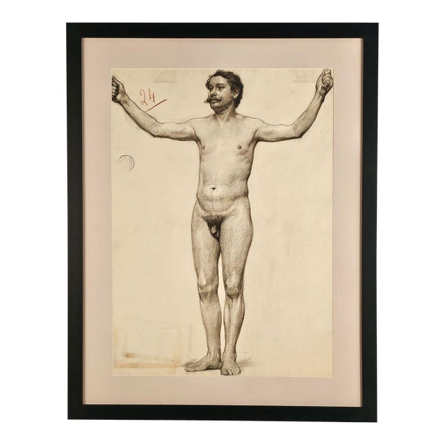 École Des Beaux-Arts Academic Study, France, Circa 1880 For Sale