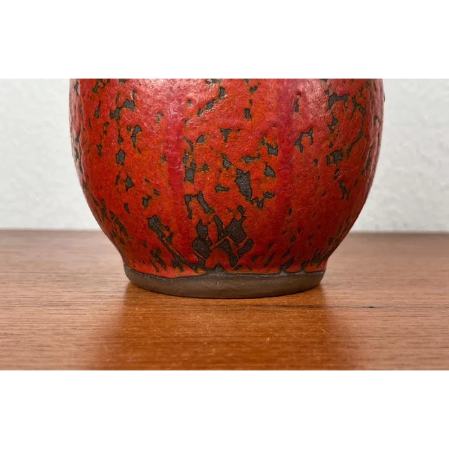 Mid-Century Modern German Studio Pottery Vase from Trenck Keramik Kellinghusen, 1960s For Sale - Image 10 of 13