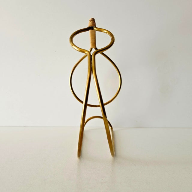 Bottle Holder in the style of Carl Auböck, Austria, 1950s For Sale - Image 6 of 18