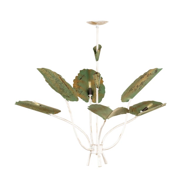 Contemporary Lauder Chandelier by Lowcountry Originals For Sale - Image 3 of 3