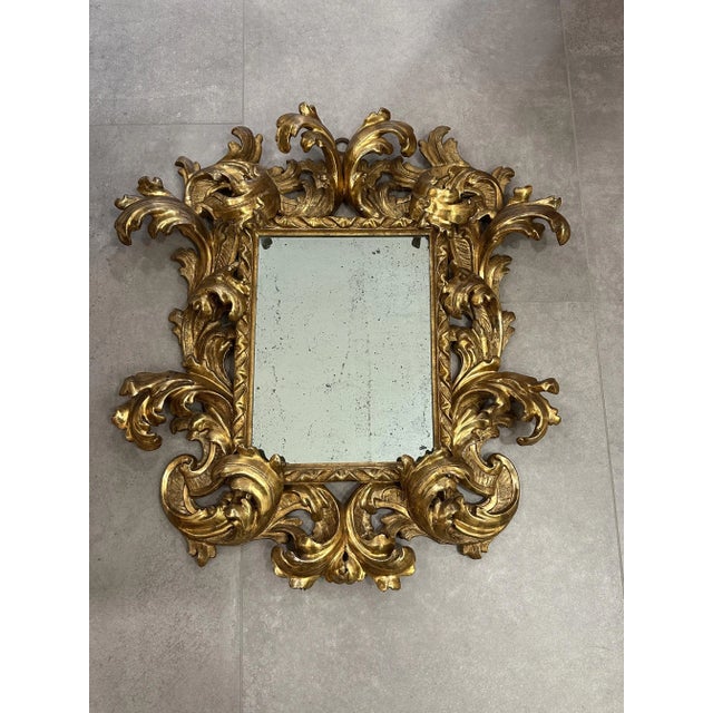 Antique 18th Century Venetian Mirror, 1750 For Sale - Image 11 of 11