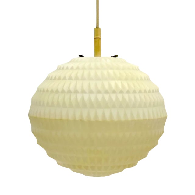 Diamond Pendant Lamp by Aloys Gangkofner for Erco, 1960s For Sale