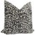 Contemporary 22" Snow Serengeti Cut Velvet Pillows - a Pair For Sale - Image 3 of 5