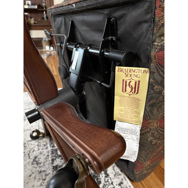 Fabric Office Chairs - Pair For Sale - Image 12 of 12