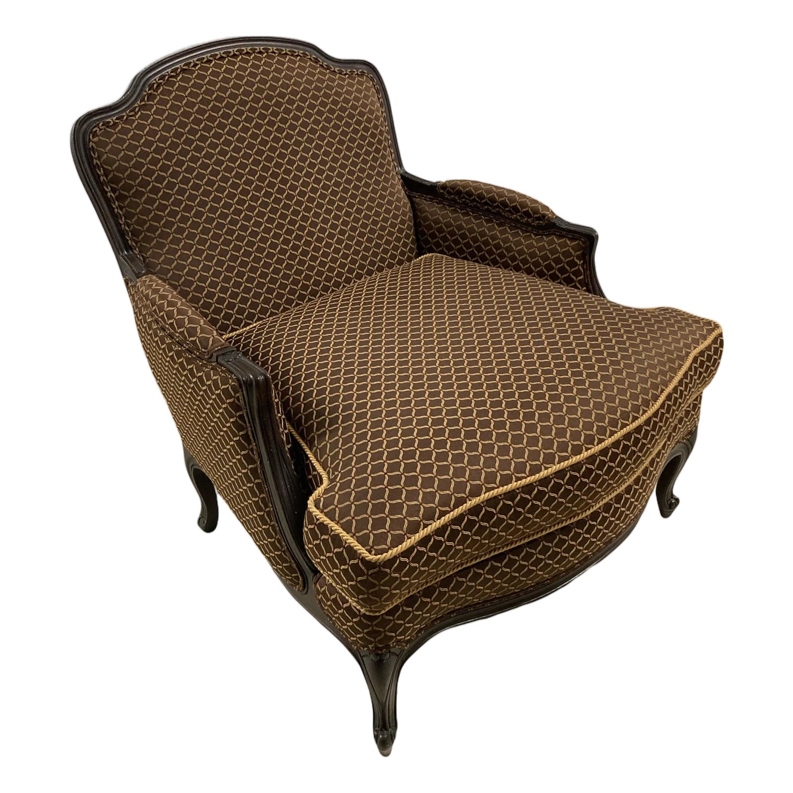 Late 20th Century Oversized Armchair by Ethan Allen | Chairish