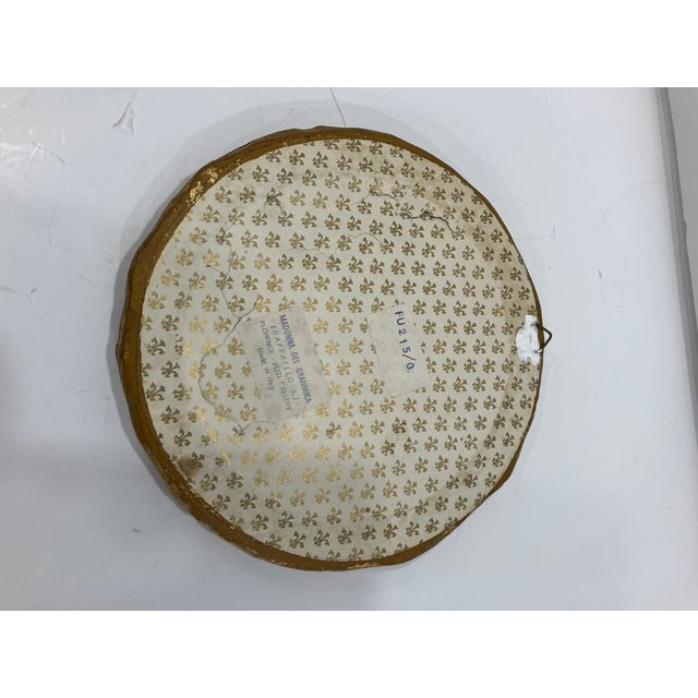 Made in Florence in the 80’s Interior diameter 4.5 Exterior diameter 7