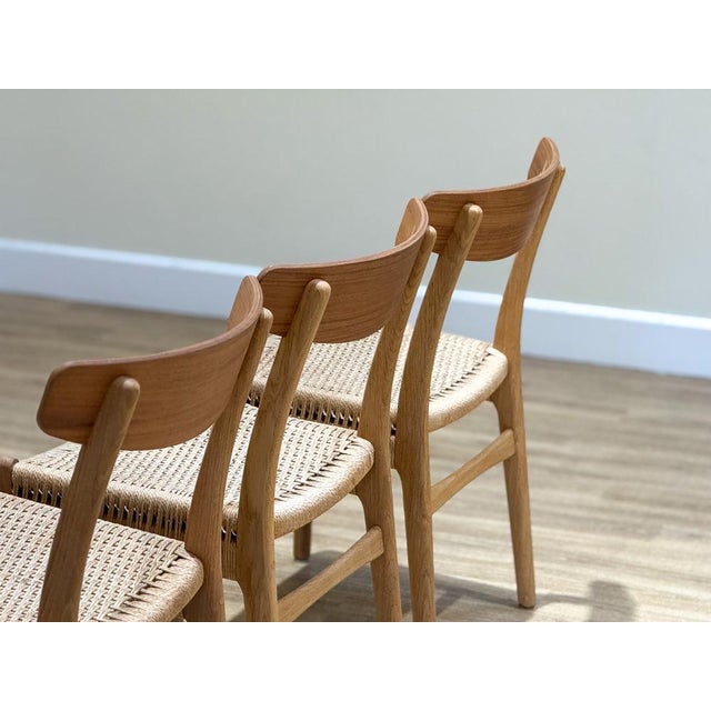 CH23 Dining Chairs by Hans J. Wegner for Carl Hansen & Søn, 1950s, Set of 8 For Sale - Image 18 of 18