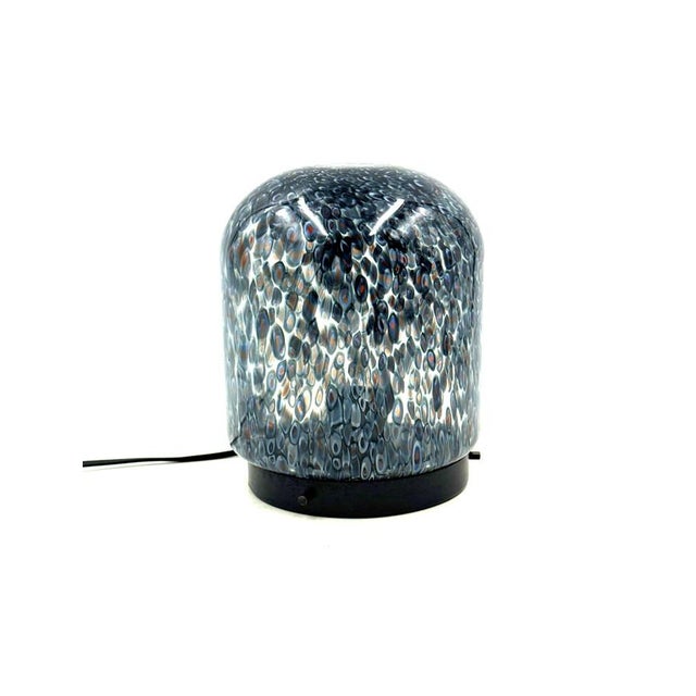 Murrine-Blown Glass Neverrino Table Lamp by Gae Aulenti for Vetreria Vistosi, Italy, 1970s For Sale - Image 13 of 16