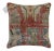 Distressed 19th Century Traditional Rug Pillow For Sale