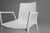 The design of this white chair harmonizes seemingly contradictory properties: on the one hand the fragile and light...