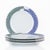 Size doesn’t matter when you’re serving up deliciousness in salad plates as mesmerizing as this four-piece set. With...