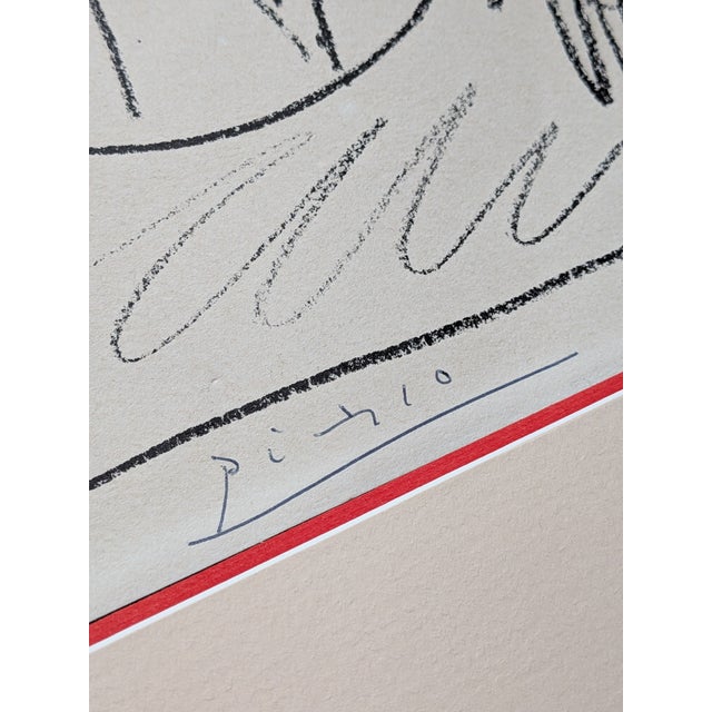 Pablo Picasso, Portrait of Rimbaud, Hand-Signed Lithograph, 1960 For Sale - Image 6 of 8