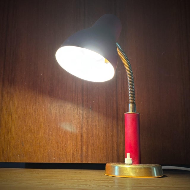 A mid-century table lamp, model 32535, designed by bertil brisborg for the swedish department store nordiska kompaniet in...