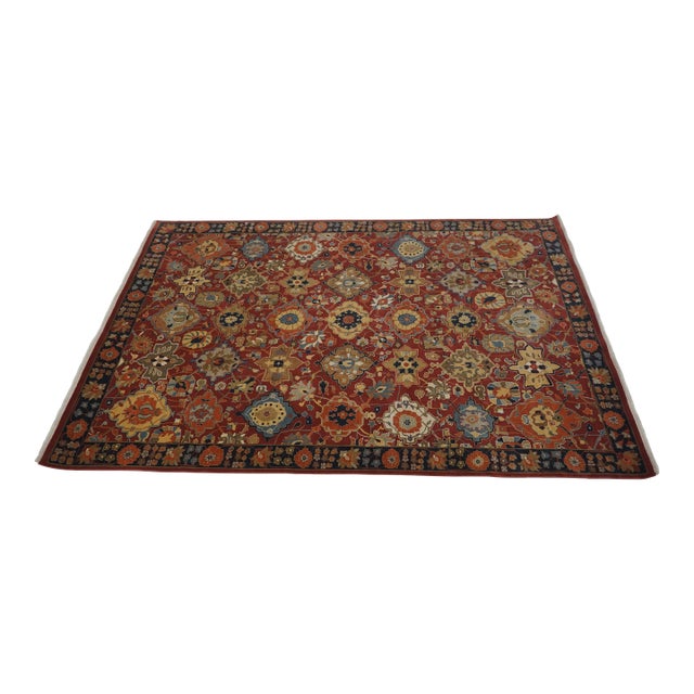 Obeetee Colonial Williamsburg Approx. 8x11 Vase Pattern Oriental Rug For Sale
