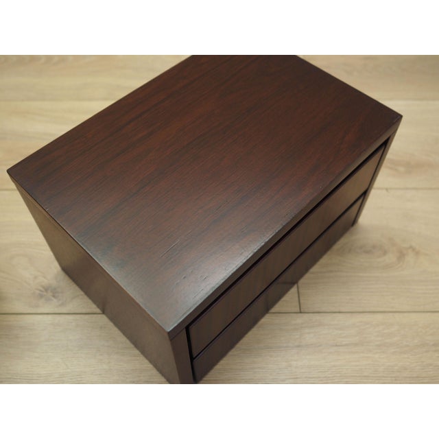 Set of Danish Hanging Bedside Cabinets, 1970s, et of 2 For Sale - Image 11 of 13