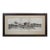 Antique Ernest C Rost Country Farmhouse Panoramic Landscape Etching 31" For Sale