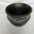Black 1990s Hand-Painted Black Clay Pot/Vase Featuring Cracked Design For Sale - Image 8 of 9