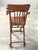 Wood Antique Victorian Child's Combination Oak High Chair For Sale - Image 7 of 10