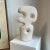 Antique White "Nzuri" Original Minimalist Abstract Sculpture by Aude Herledan For Sale - Image 8 of 12