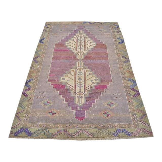 1960s Home Living Etlectic Rug For Sale