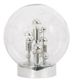 Large Sputnik Ball Table Lamp attributed to Doria Leuchten, Germany, 1970s