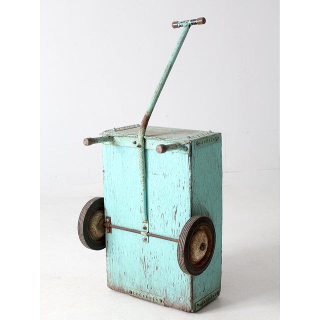 Vintage Wooden Garden Cart For Sale - Image 12 of 12