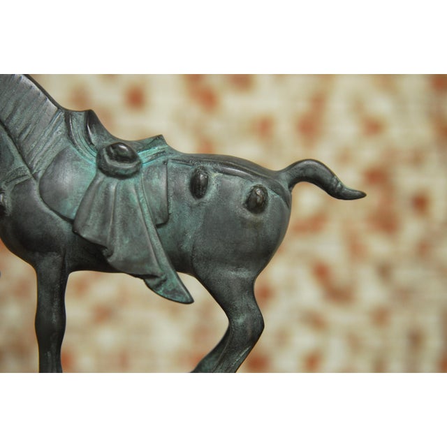 Vintage Bronze Chinese Tang Dynasty Horse Statue Chairish