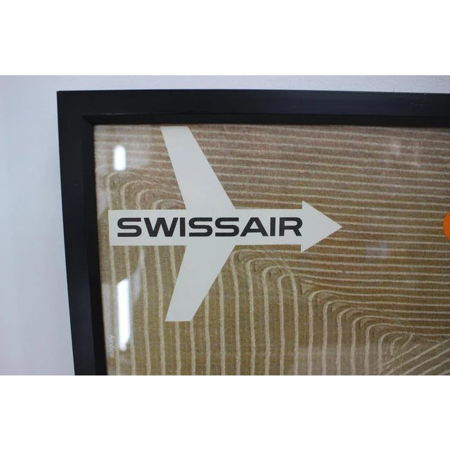 Swissair Europe Travel Poster by Emil Schulthess & Hans Frei, 1979 For Sale - Image 4 of 7