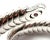Silver Roberto Coin 18k White Gold Enamel Ruby Diamond Cobra Bangle Bracelet, size 7 For Sale - Image 8 of 8