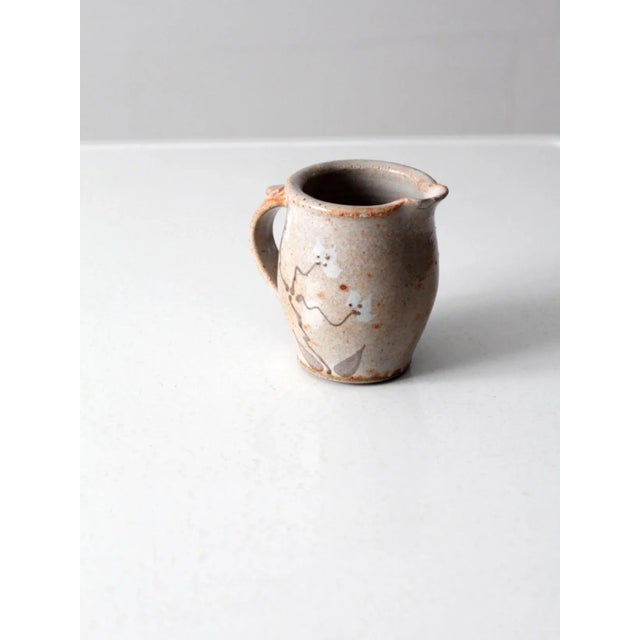 Vintage Pottery Pitcher For Sale - Image 12 of 14