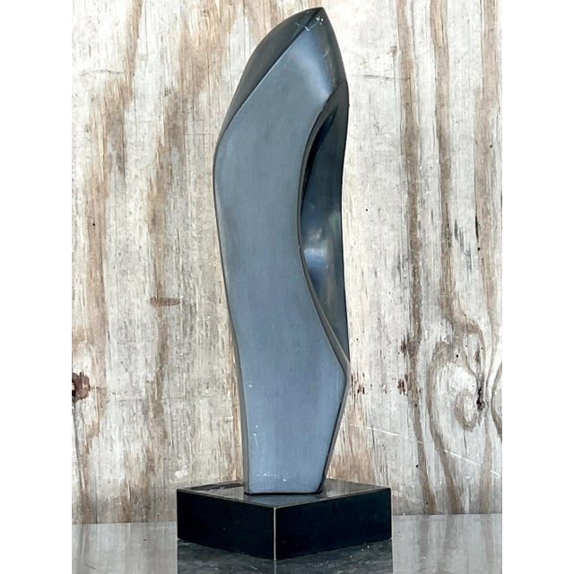 Vintage Abstract Granite Sculpture For Sale - Image 10 of 12
