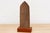Brown Graceful Terracotta Buddha Votive Plaque on Custom Stand For Sale - Image 8 of 8