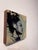 Figurative Headstrong by Ryan Morse | Oil on panel Portrait of a woman's profile with abstract background For Sale - Image 3 of 3
