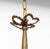 Louis XVI Style Brass Five-Branch Chandelier For Sale - Image 4 of 9