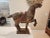 1940s Large Asian Wood Carved Tang Emperors Horse For Sale - Image 12 of 12