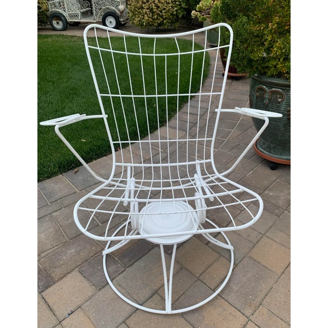 1960s Homecrest Swivel Rocker Chairs - Set of 4 For Sale - Image 5 of 9