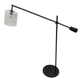 West Elm Industrial Floor Lamp For Sale