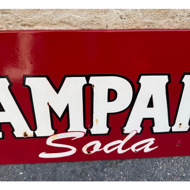 Vintage Campari Soda Sign,1960s For Sale - Image 4 of 8