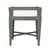 Wood Small Malacca Bench - Evergreen For Sale - Image 7 of 8