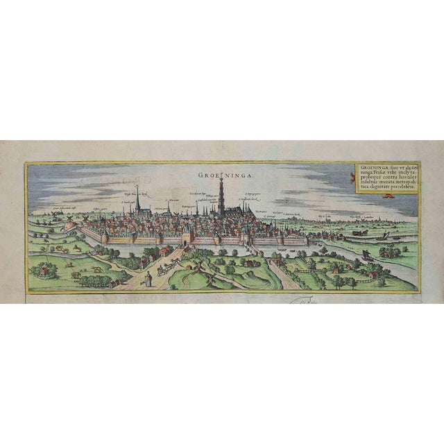 Unknown, Groeninga, Etching, Late 16th Century For Sale - Image 3 of 3