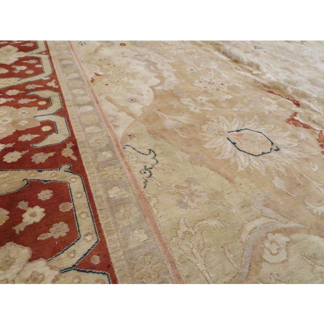 Galerie Shabab Collection Mid-20th Century Persian Tabriz Large Room Size Carpet For Sale In New York - Image 6 of 10