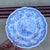 A Antique Staffordshire Blue Transfer Decorated Plate, “French Scenery”, Circa 1830's For Sale - Image 6 of 12