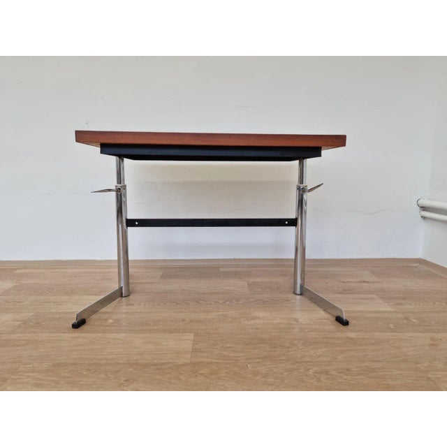 1970s - good original condition with patina. - wooden part refreshed - adjustable height jr.